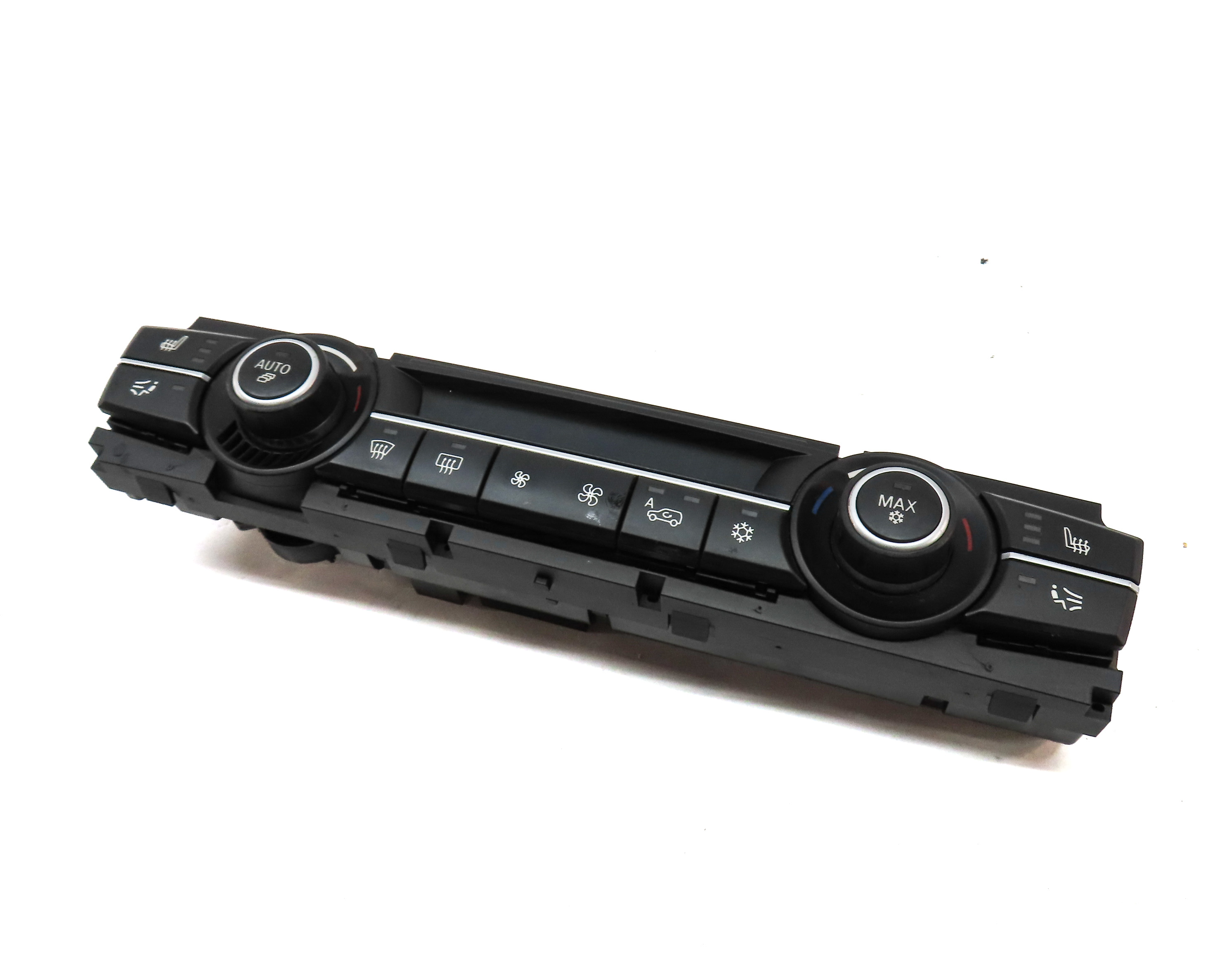 2007-2014 BMW X5 X5M X6 X6M (E70 E71) FRONT HEATER A/C TEMPERATURE CONTROL PANEL — exact item pictured